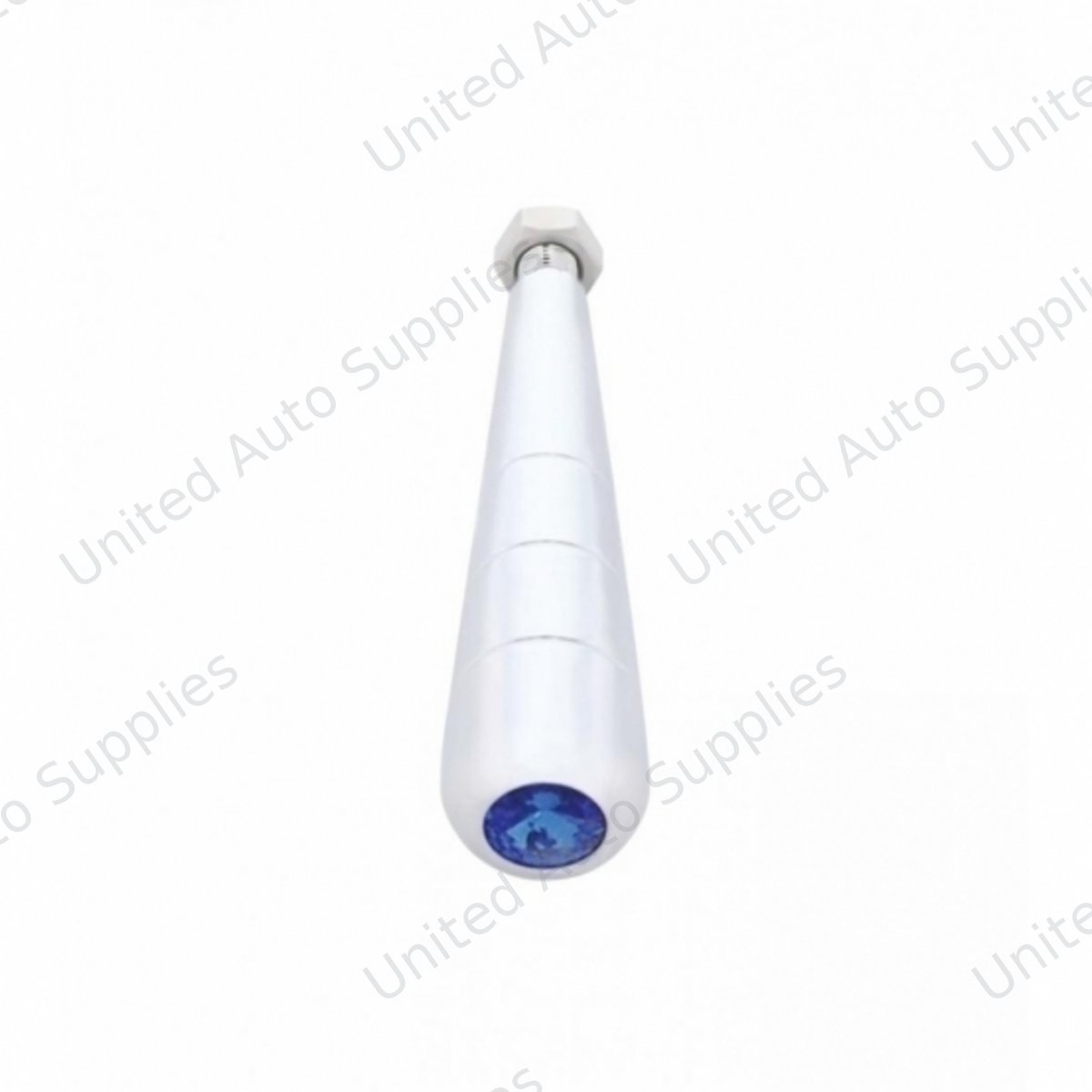 4-1/2" Trailer Brake Handle With Blue Crystal
