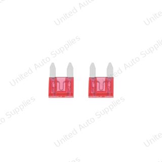 10 Amp Red Mini Fuse (2-Pack)