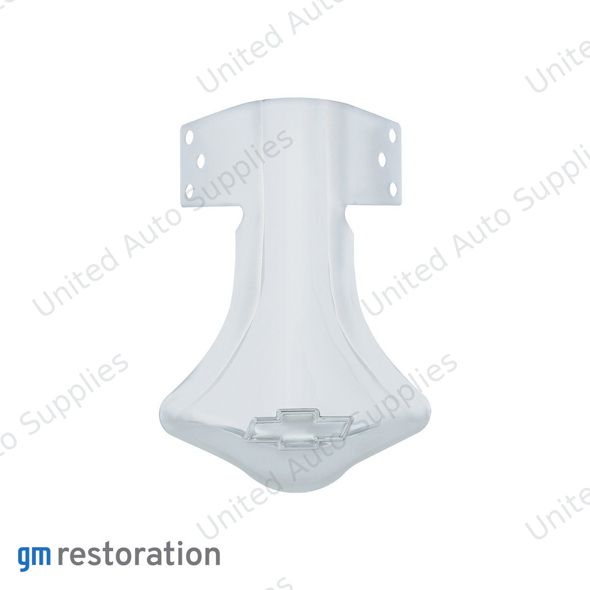 Stainless Steel Chevorlet Bowtie Logo Exhaust Deflector