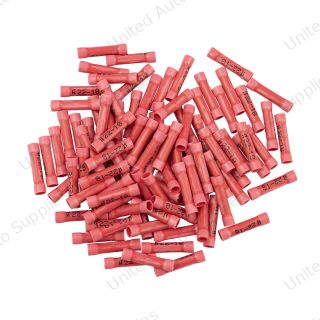 22-18 AWG Vinyl Butt Connector (100-Pack)