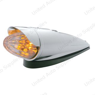 19 LED Watermelon Grakon 1000 Cab Light Kit With Visor - Amber LED/Clear Lens