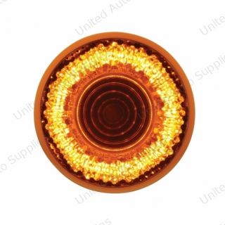 Mirage 9 LED 2" Round Clearance/Marker Light - Amber LED/Amber Lens