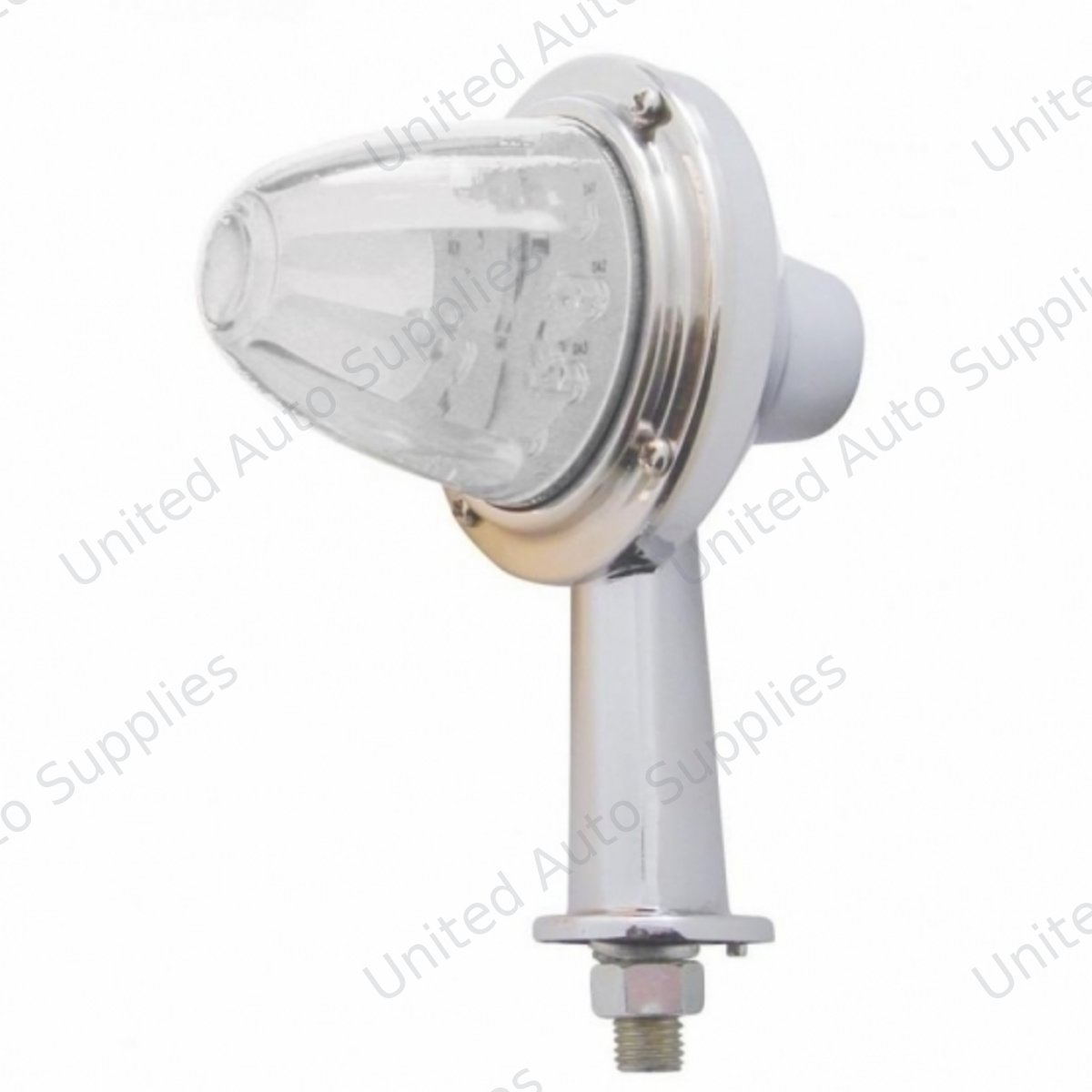 11 LED 2-1/8" Arm Watermelon Honda Light Kit - Amber LED/Clear Lens