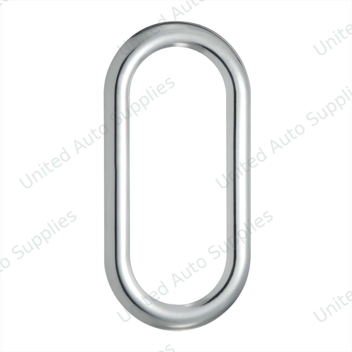 Stainless Steel Oval Window Trim With Sealant Adhesive For Peterbilt