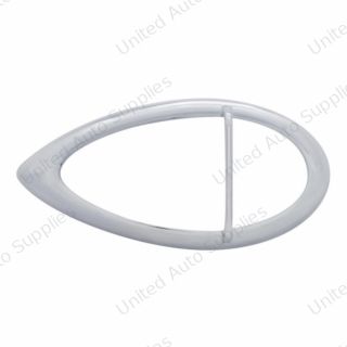 Teardrop Flush Mount Light Bezel - Single Bar