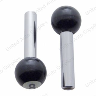 "8" Ball Door Lock Knobs (2Pc/Set)