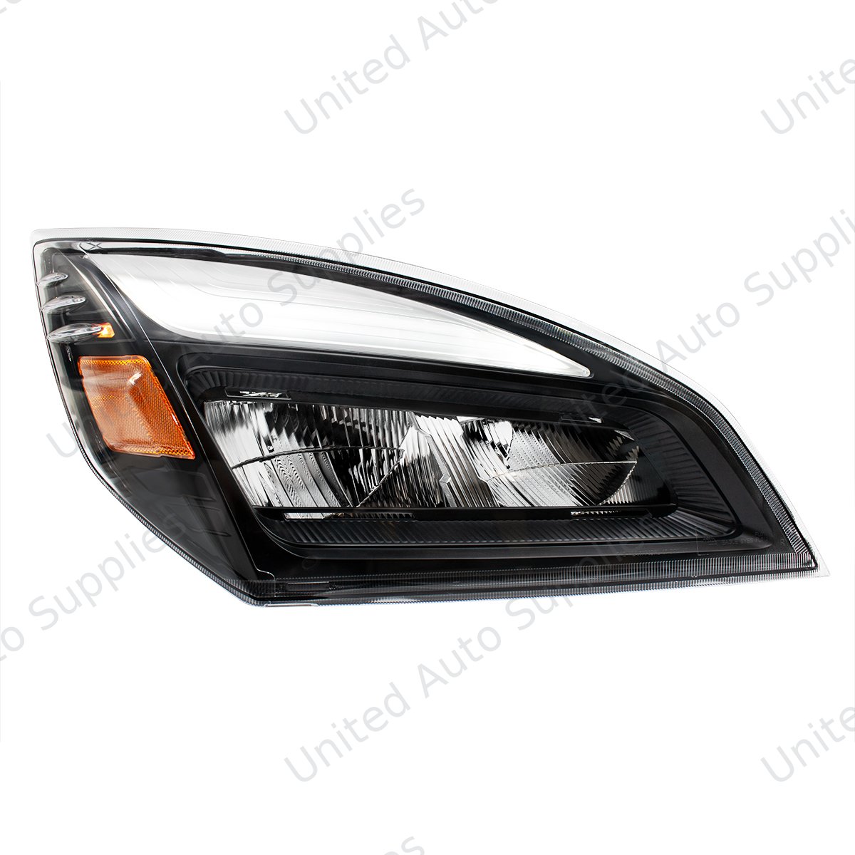 High Power Blackout LED Headlight For 2018-2024 Freightliner Cascadia-Passenger