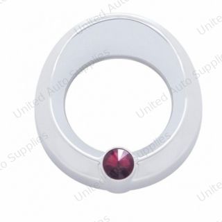 Universal Small Gauge Cover With Visor - Purple Crystal