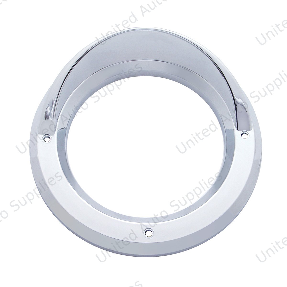 4" Light Bezel With Visor (Bulk)
