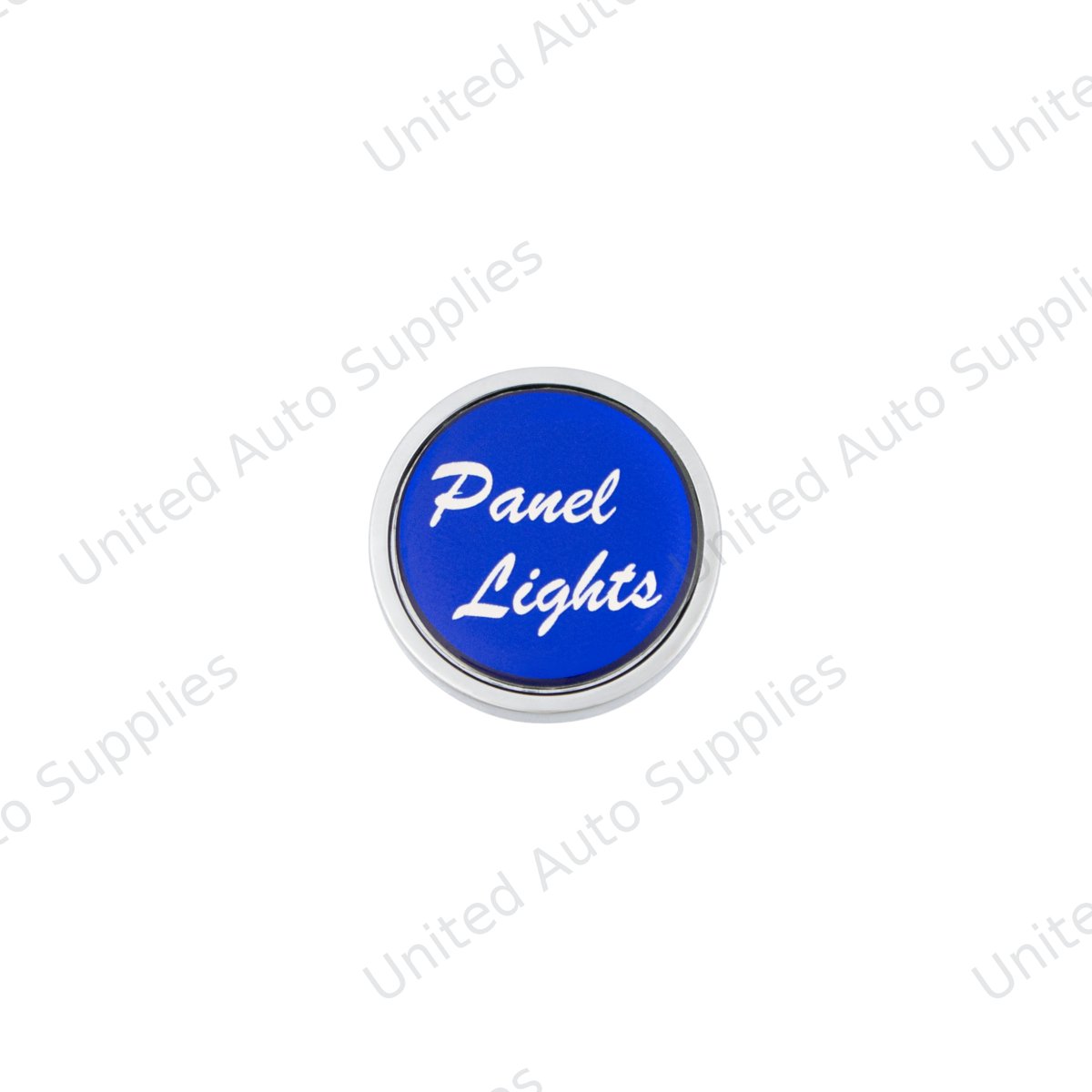 "Panel Lights" Dash Knob - Blue Glossy Sticker
