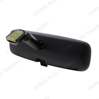 8" Black Day/Night Interior Rearview Mirror Assembly - Glue-On Mount