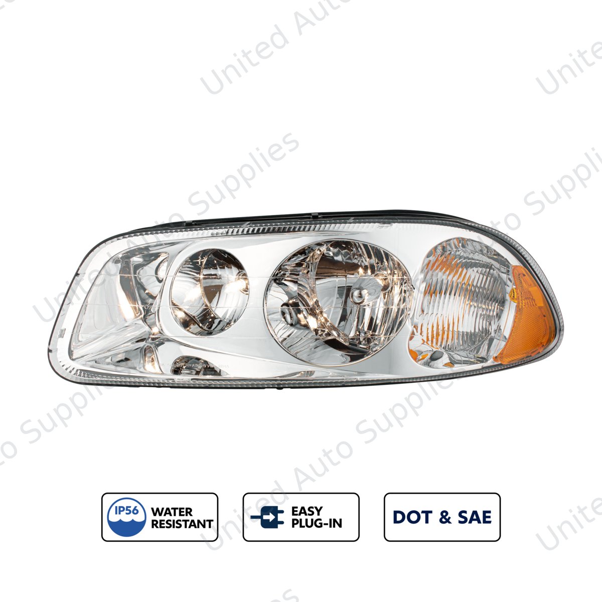 Headlight For 1999-2018 Mack CX Vision-Driver