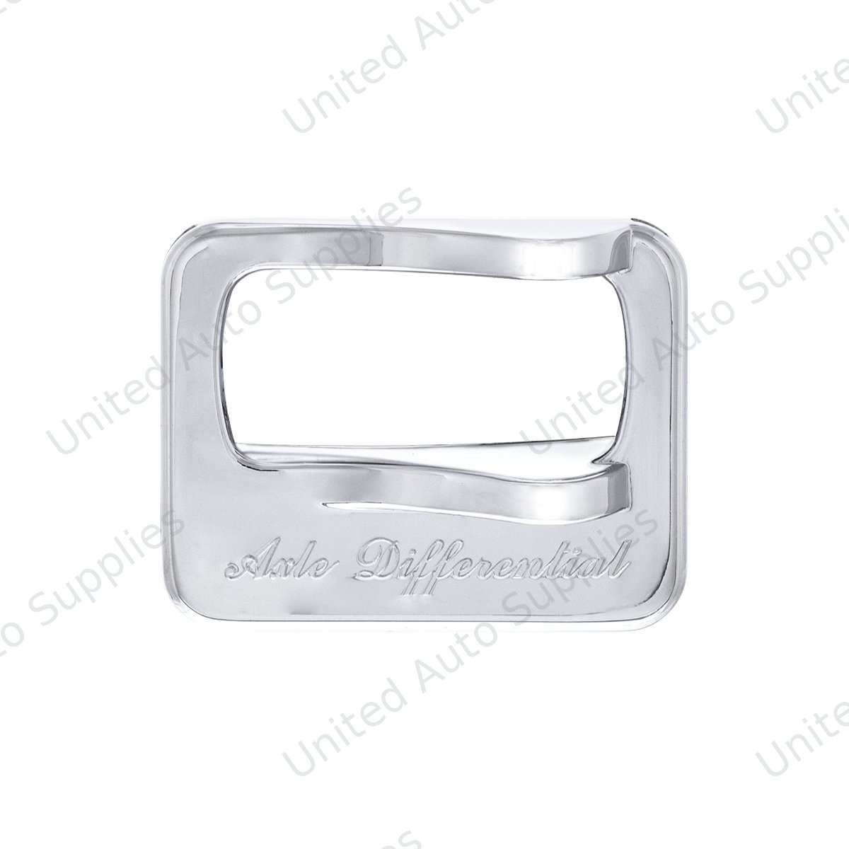 Chrome Plastic Rocker Switch Cover For Peterbilt - Axle Differential