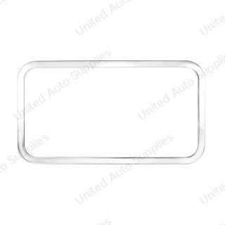 Peterbilt Stainless Rear Sleeper Window Trim (Bulk)