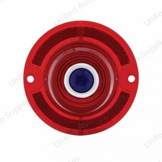 Tail Light Lens With Blue Dot For 1962 Chevy Passenger Car