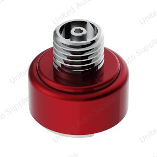 M30X3.5 Thread-On Shift Knob Mounting Adapter For Eaton Fuller Style 9/10 Shifter - Candy Red