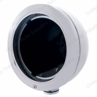Stainless Steel "BULLET" Classic Headlight Housing - No Turn Signal