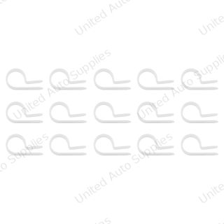 1/2" I.D. Natural Nylon Cable Clamps (15-Pack)