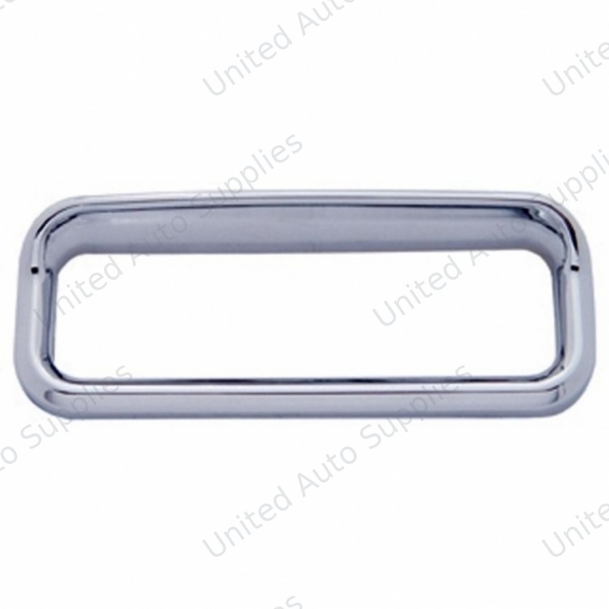 Chrome Bezel For 3" X 13/16" Freightliner Glove Box Emblem