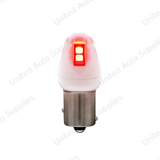 High Power 8 LED 1157 Type Bulb - Red (Color Box of 2)