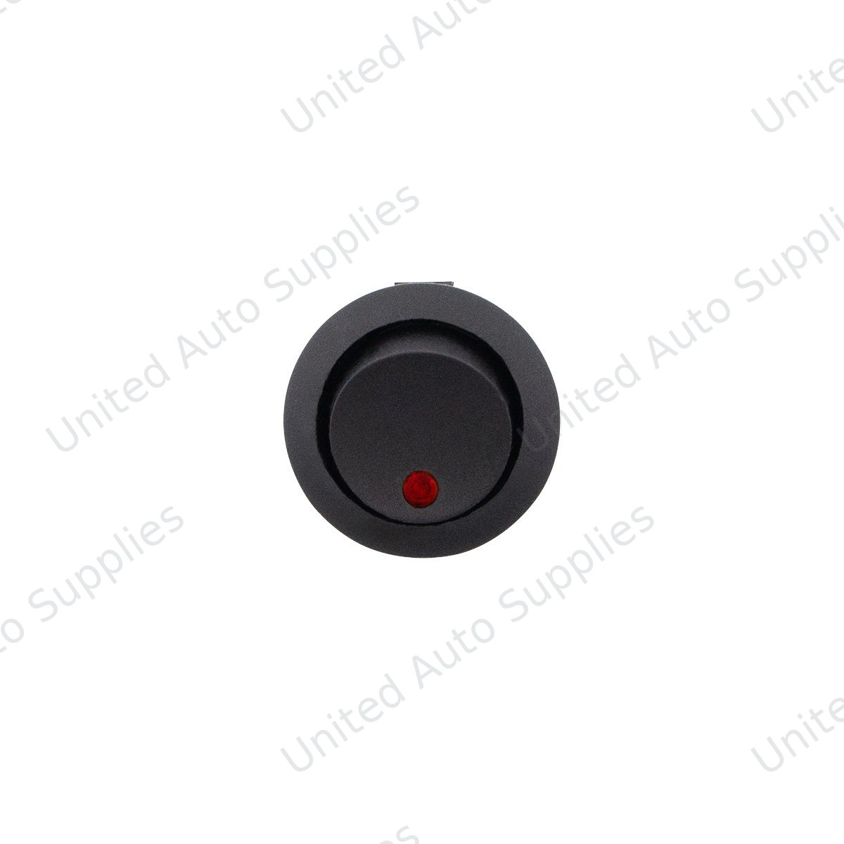 Red LED Round Rocker 10 Amp 12V On/Off 1/2" Dia. 1 Pc.