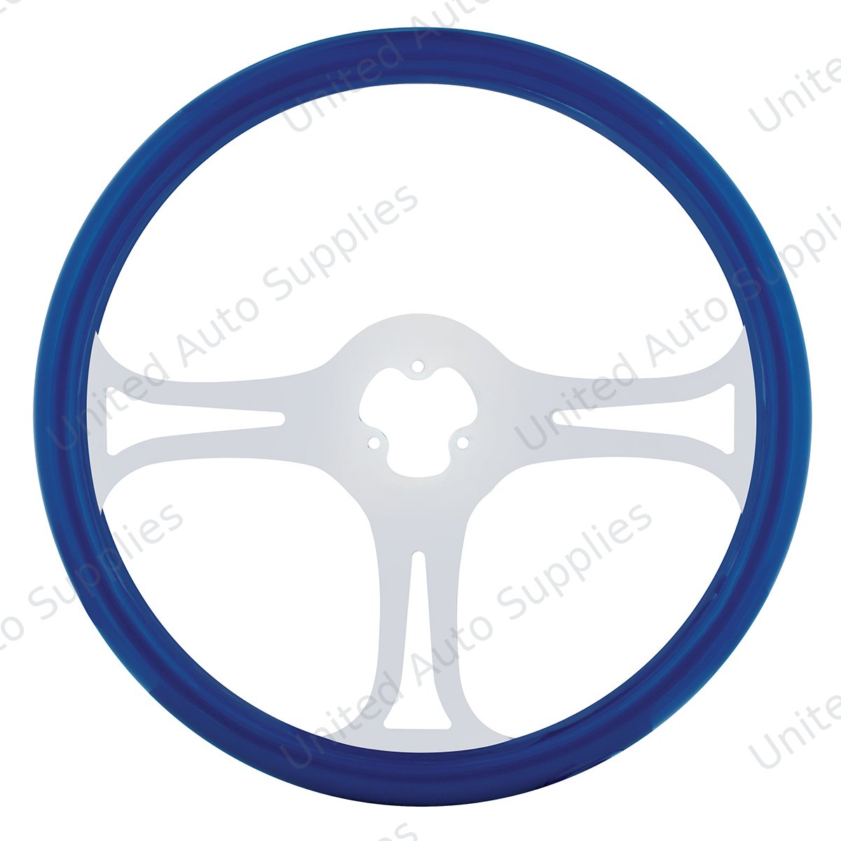 18" Color Blade Steering Wheel - Electric Blue