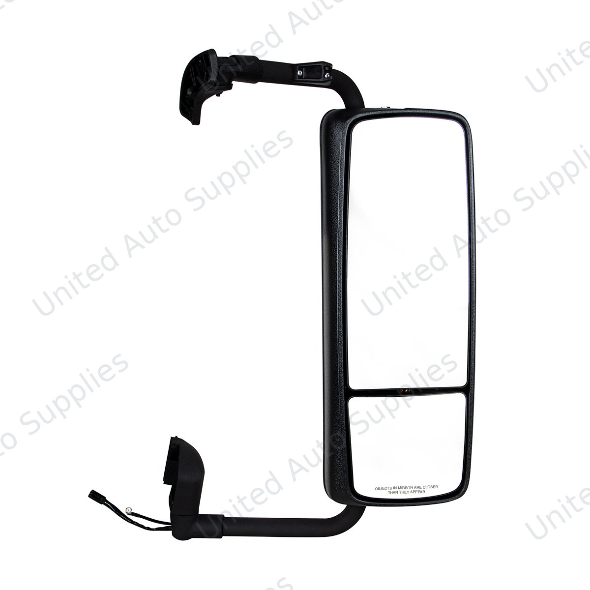 Chrome Heated Mirror Assembly For 2004-2012 Volvo VNL - Passenger