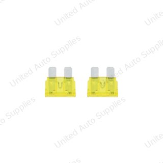 20 Amp Yellow ATC/ATO Fuse (2-Pack)