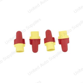 18-8 AWG Red/Yellow Soft Vinyl Twist Connector (4-Pack)