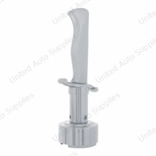 Dagger Gearshift Knob With 13/15/18 Speed Adapter - Chrome