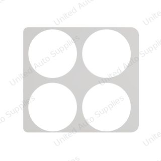 Stainless Left Gauge Dash Panel Trim For 2006+ Kenworth