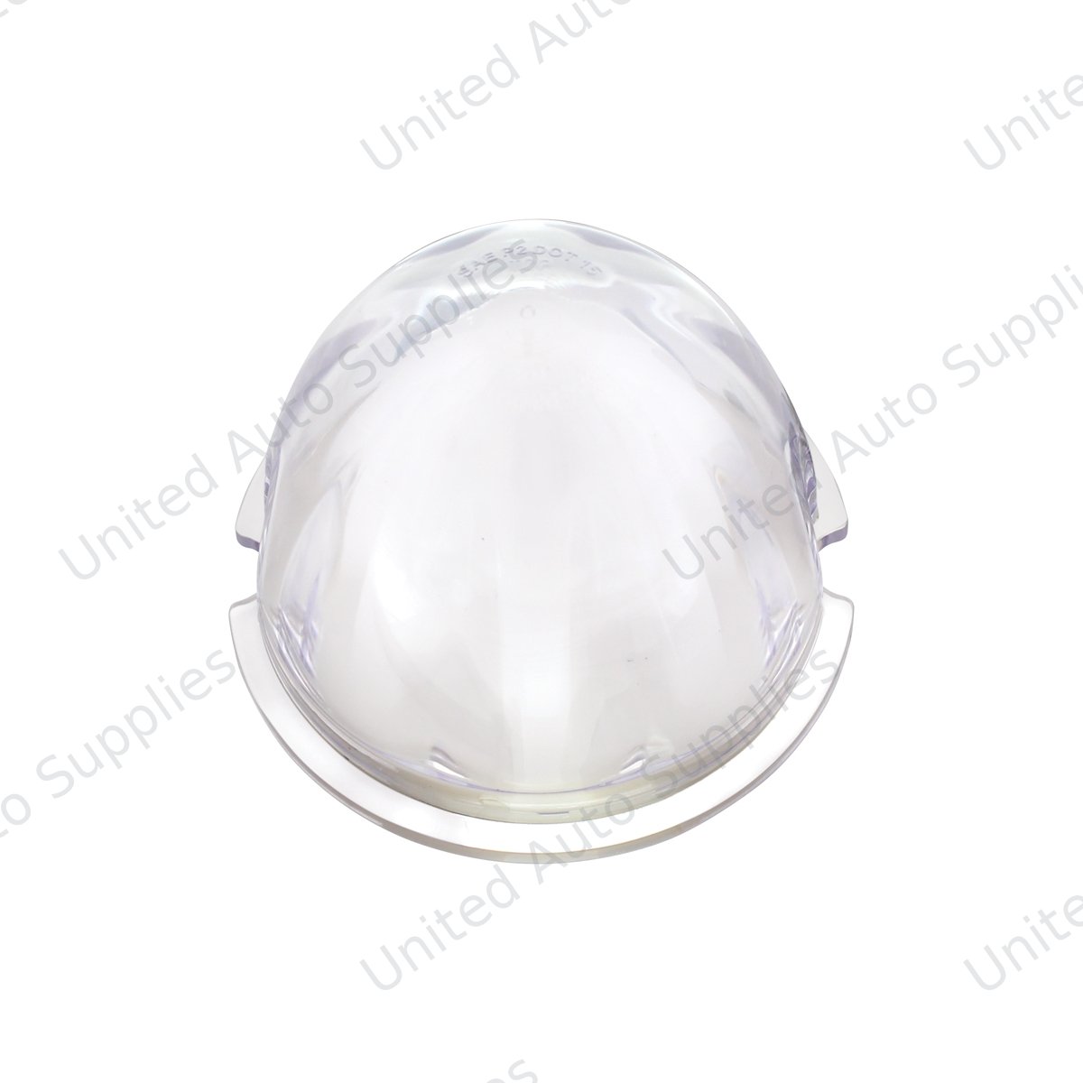 GloLight 9 LED Dual Function Watermelon Cab/Auxiliary Light - Amber LED/Clear Lens