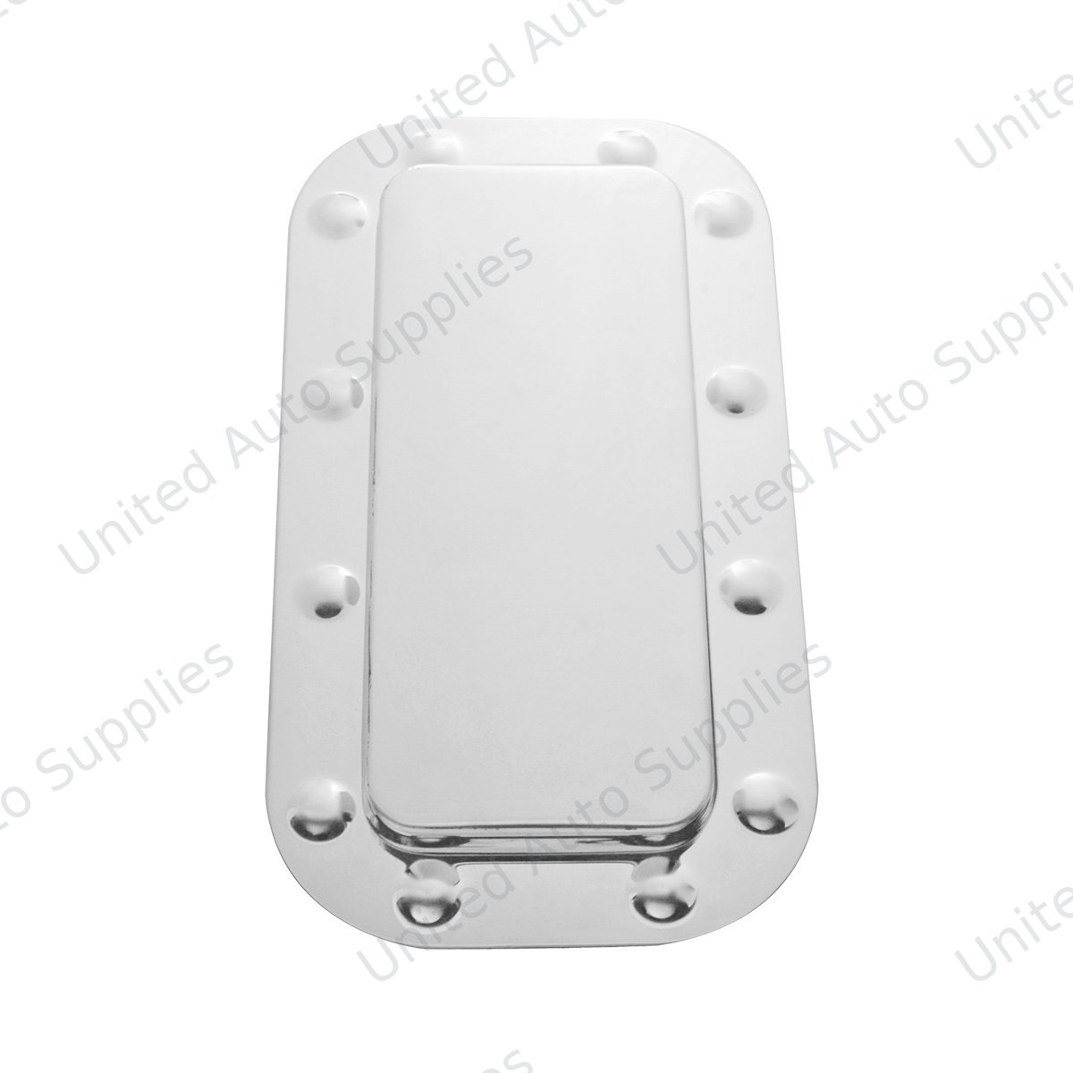 Peterbilt Stainless Vent Door Cover And Dimpled Trim Set