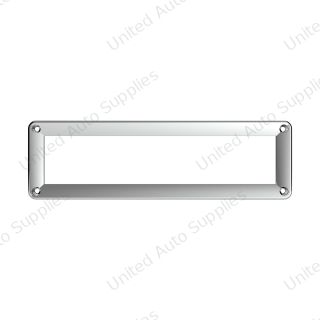 Chrome Plastic A/C Control Bezel
