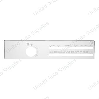 Freightliner Stainless A/C Control Plate