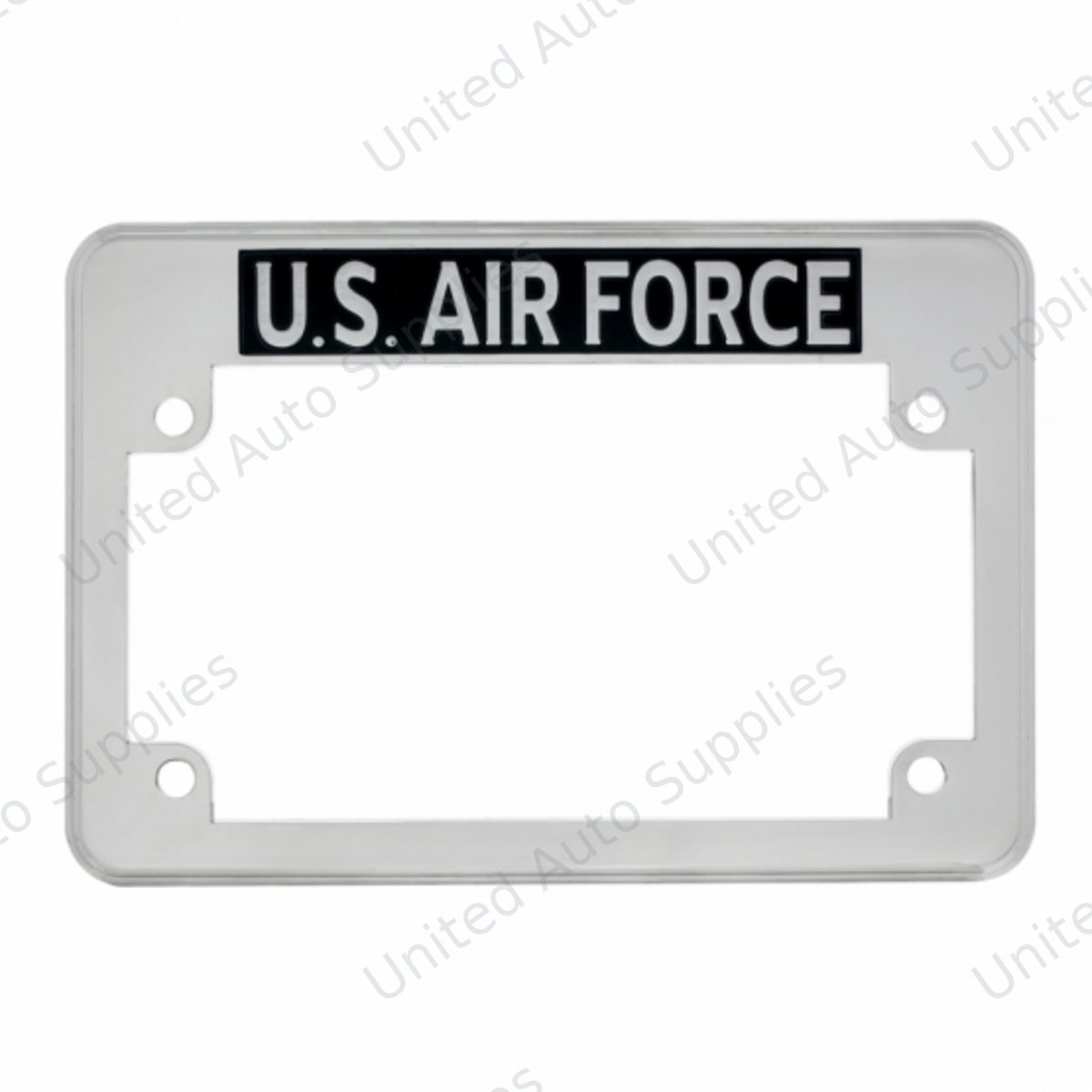 "U.S. Air Force" Motorcycle License Plate Frame
