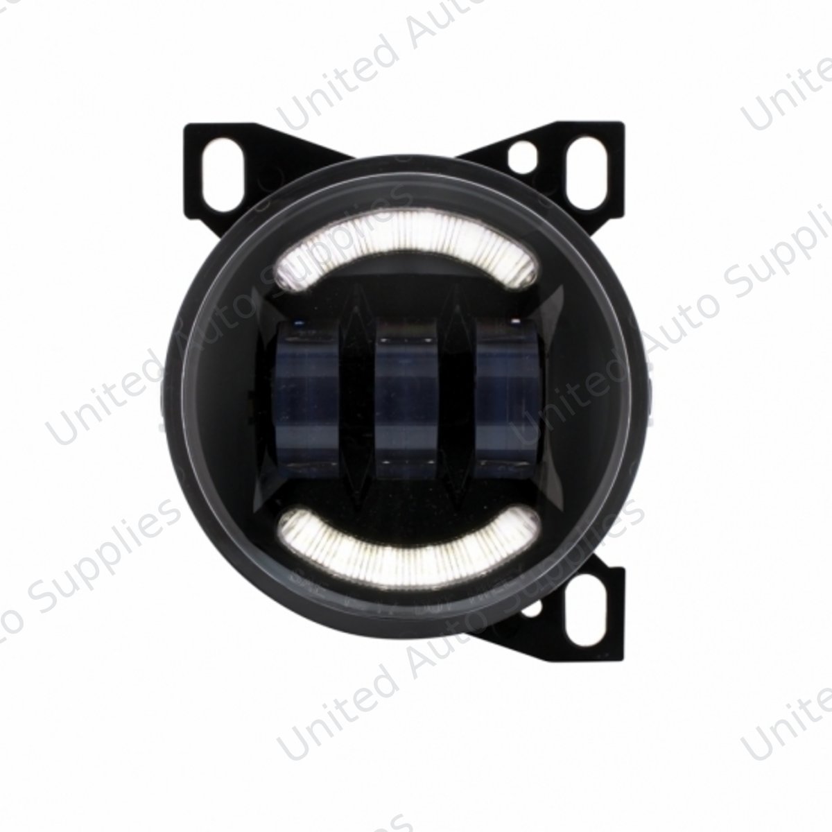 18 LED Fog Light With LED Light Bar For Peterbilt 579 (2012-2021) & Kenworth T660 (2007-2017)-Black
