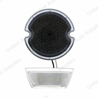 21 LED Tail Light With 4 LED License Plate Light Smoke Lens For 1933-1936 Ford Car & Truck - L/H