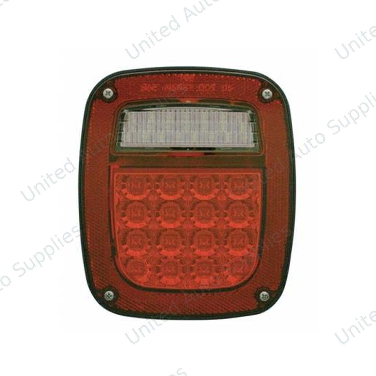 LED Reflector Universal Combination Tail Light Without License Light (Bulk)