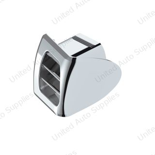 Chrome Plastic A/C Vent For 2008-2017 Freightliner Cascadia - Passenger/Fixed