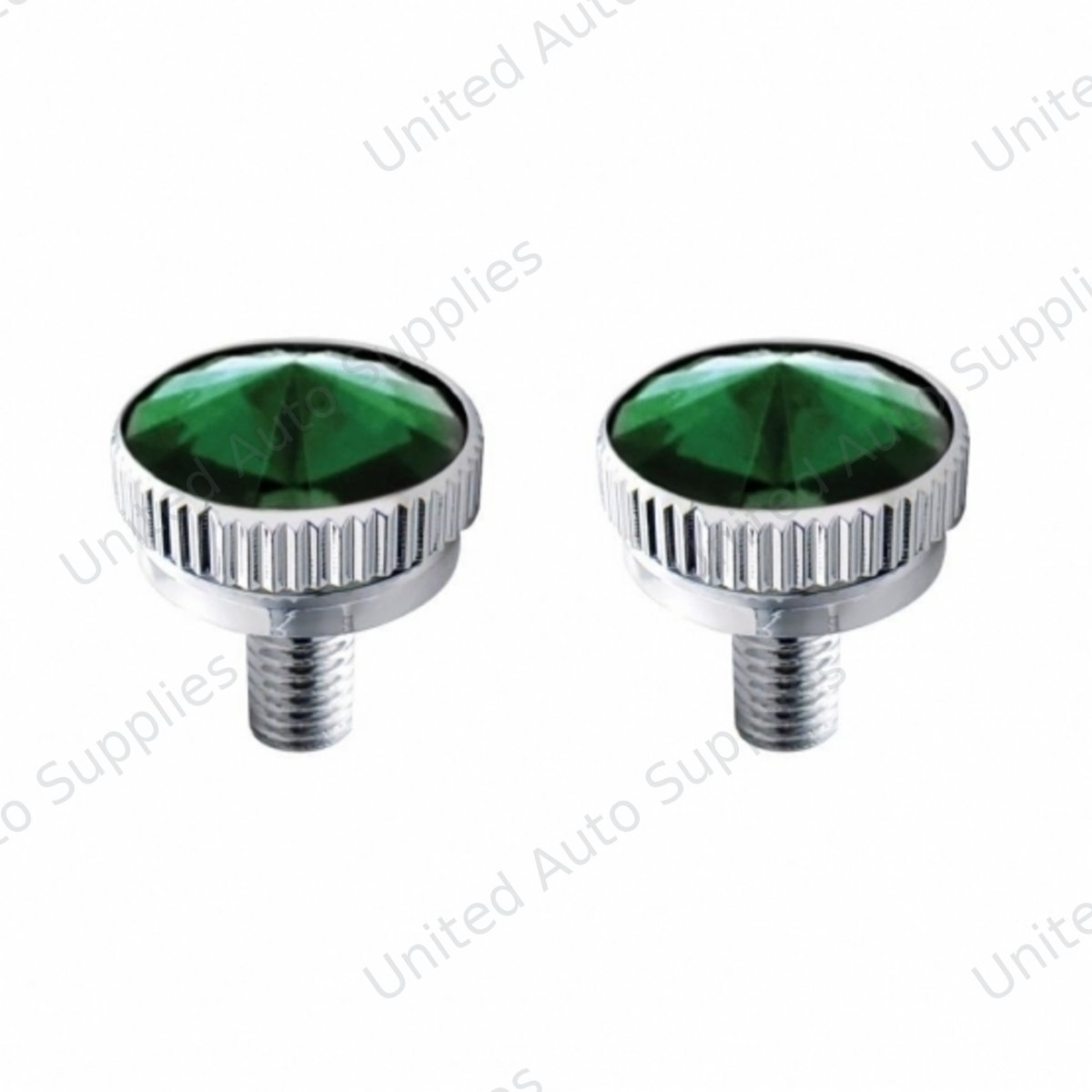 5mm CB Mounting Bolt With Green Crystal (2-Pack)
