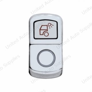 "Load Light" Chrome Rocker Switch Cover - Plain