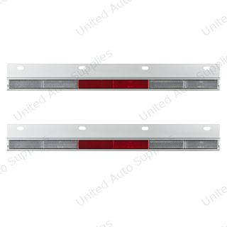 Straight Conspicuity Reflector Plate (Card of 2)