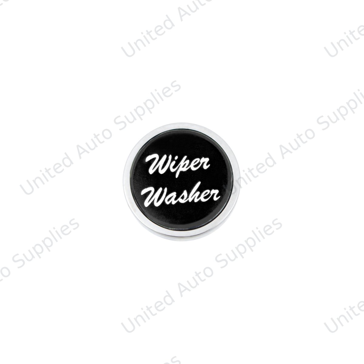 "Wiper/Washer" Dash Knob - Black Glossy Sticker