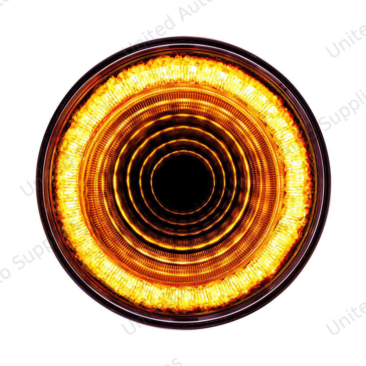 Mirage 24 LED 4" Round Turn Signal Light - Amber LED/Amber Lens