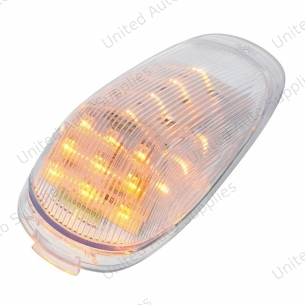 19 LED Grakon 2000 Cab Light - Amber LED/Clear Lens