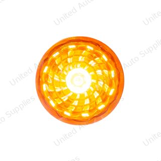 LED 1-1/4" Round Light (Clearance/Marker) - Amber LED/Amber Lens
