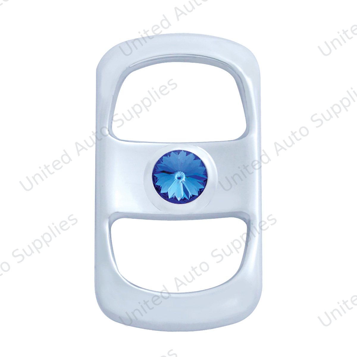 Rocker Switch Cover With Blue Crystal For Freightliner (3-Pack)