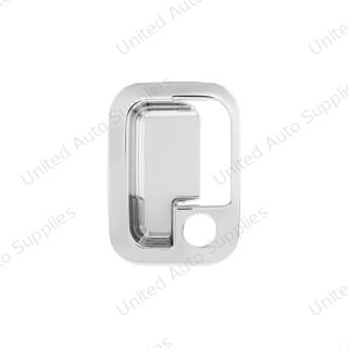 Chrome Exterior Door Handle Cover For 2003+ Kenworth & 2004+Peterbilt Trucks - Driver