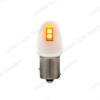 High Power 8 LED 1157 Type Bulb - Amber (Color Box of 2)